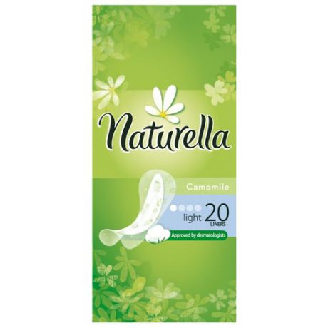 Naturella прокладки ежедневные Camomile Light daily 20 шт.