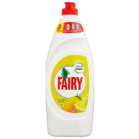 Fairy Средство для мытья посуды Лимон 0.65 л