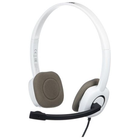 Компьютерная гарнитура Logitech Stereo Headset H150 белый