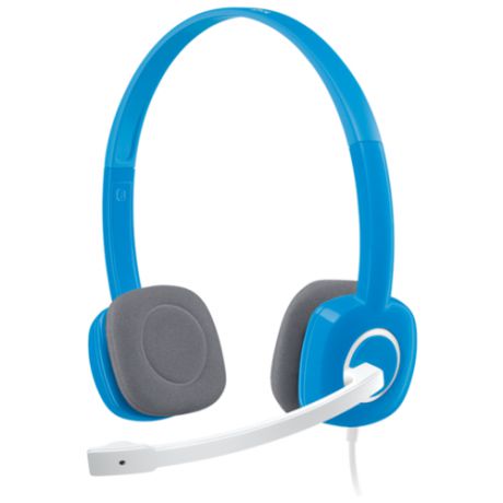 Компьютерная гарнитура Logitech Stereo Headset H150 голубой