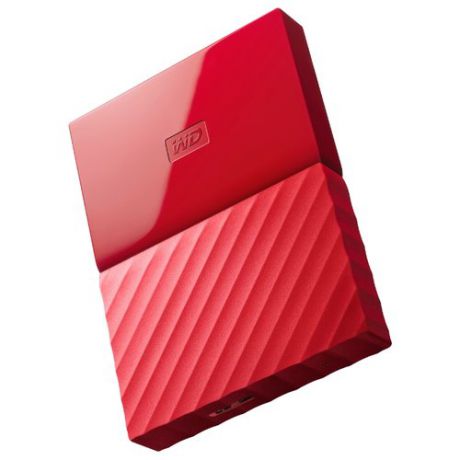 Внешний HDD Western Digital My Passport 1 ТБ красный