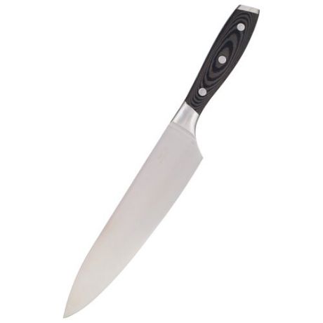 Rondell Нож поварской Falkata 20 см черный / серебристый