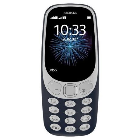Телефон Nokia 3310 Dual Sim (2017) синий