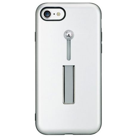 Чехол Bling My Thing IP8-LP-CRY для Apple iPhone 7/iPhone 8 серебристый / кристал