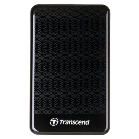 Внешний HDD Transcend StoreJet 25A3 1 ТБ черный