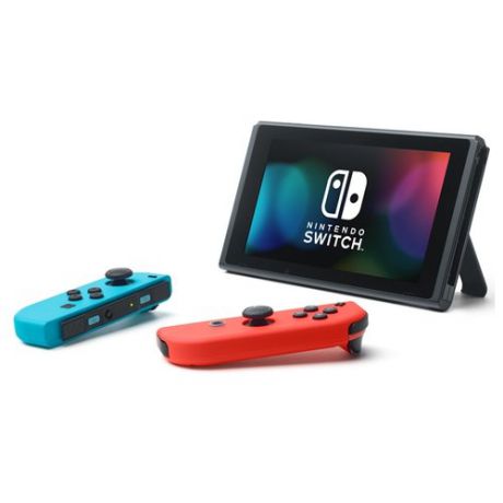 Игровая приставка Nintendo Switch красный/синий