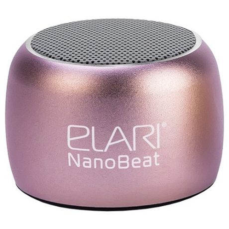 Портативная акустика Elari NanoBeat pink / gold