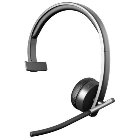 Компьютерная гарнитура Logitech Wireless Headset Mono H820e черный