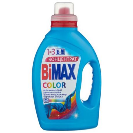 Гель для стирки Bimax BiMax Color 1.5 л бутылка