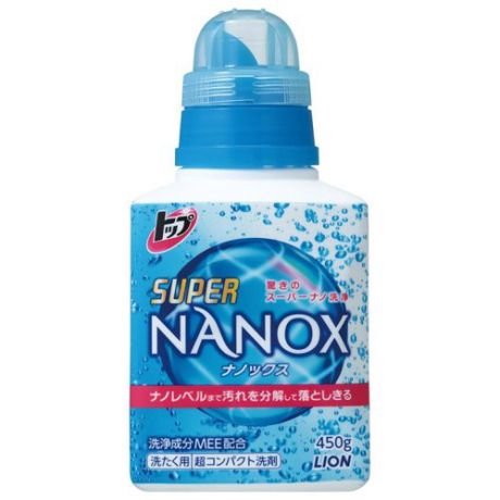 Жидкость для стирки Lion Top Super Nanox (Япония) 0.45 л бутылка