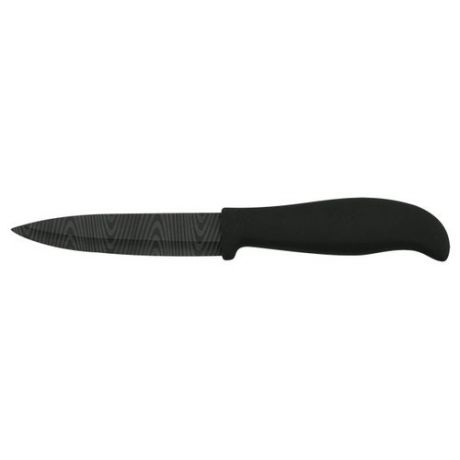 Bohmann Нож универсальный керамический 10 см черный / дамасский узор