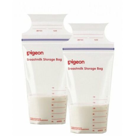 Pigeon Пакеты для хранения грудного молока 180 мл 25 шт.