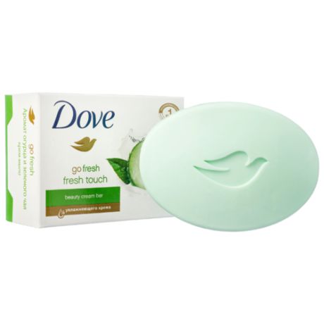 Крем-мыло кусковое Dove Прикосновение свежести, 135 г