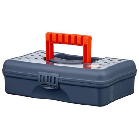 Органайзер BLOCKER Hobby Box BR3751 29.5x18x9 см 12'' серый/свинцовый/оранжевый