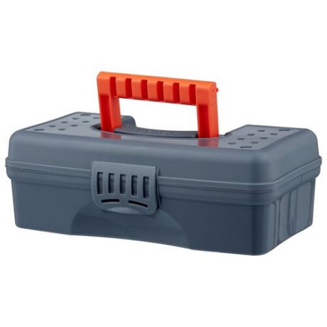 Органайзер BLOCKER Hobby Box BR3750 23.5x13x8 см 9'' серый/свинцовый/оранжевый