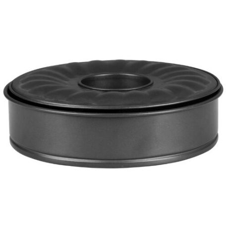 Форма для выпечки стальная Bekker 3936-BK, 2 шт. (26х7 см) черный