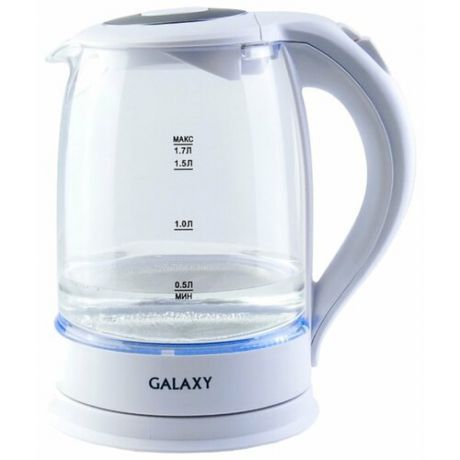 Чайник Galaxy GL0553, белый