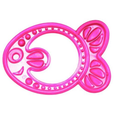 Прорезыватель Canpol Babies Elastic teether 13/109 розовая рыбка