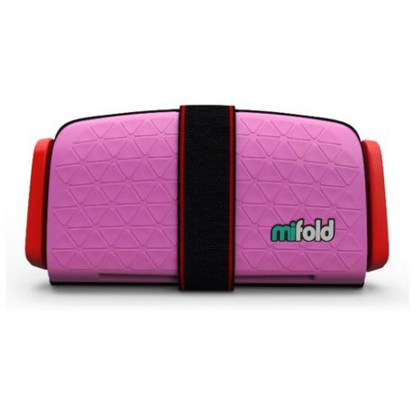 Бустер группа 3 (22-36 кг) Mifold The Grab and Go Booster, perfect pink