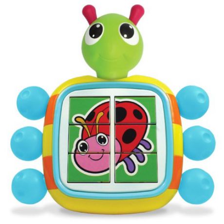 Интерактивная развивающая игрушка Tomy Веселый жук голубой/зеленый/красный