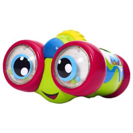 Интерактивная развивающая игрушка Chicco Бинокль розовый/зеленый