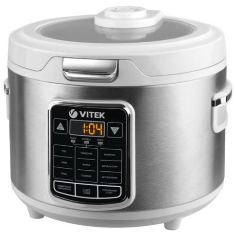 Мультиварка VITEK VT-4281 белый/серебристый