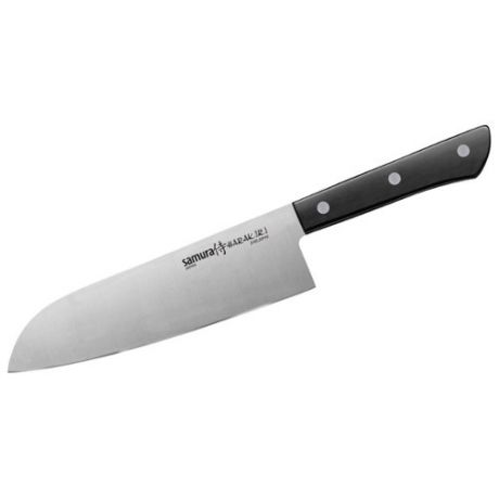 Samura Нож сантоку Harakiri 17,5 см черный
