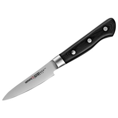 Samura Нож для овощей Pro-S 8,8 см черный