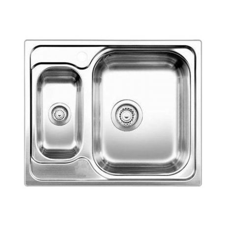 Врезная кухонная мойка 60.5 см Blanco Tipo 6 Basic 514813 нержавеющая сталь/матовая