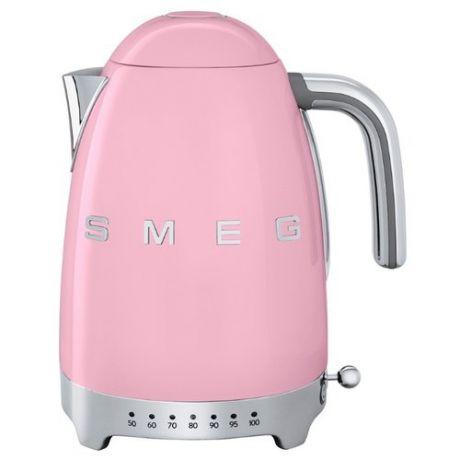 Чайник smeg KLF04, розовый