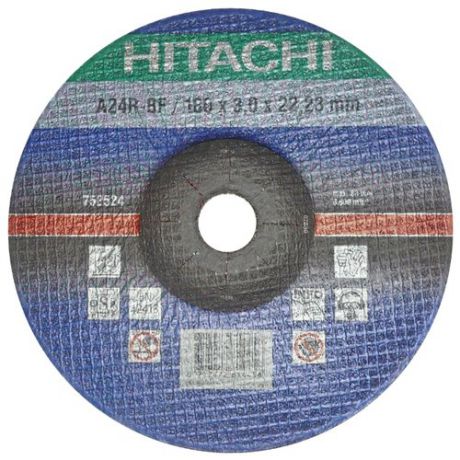 Диск отрезной 180x3x22.23 Hitachi 752524 1 шт.