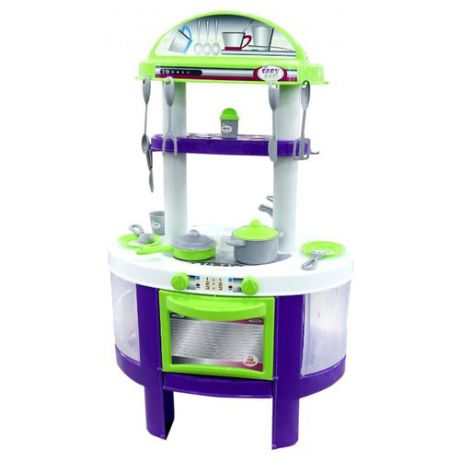 Кухня Palau Toys BABY GLO №1 44938 фиолетовый/зеленый/белый
