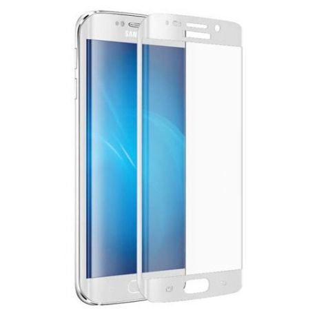 Защитное стекло CaseGuru для Samsung Galaxy S6 Edge white