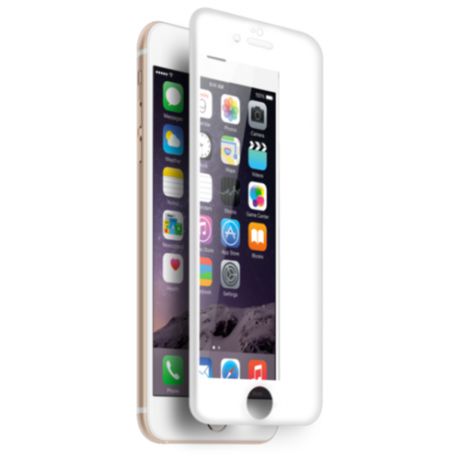 Защитное стекло CaseGuru 3D для Apple iPhone 6/6S white