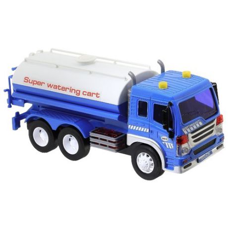 Автоцистерна Dave Toy Junior Trucker (33014) 1:16 28.5 см синий/белый