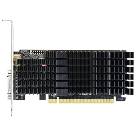 Видеокарта GIGABYTE GeForce GT 710 954Mhz PCI-E 2.0 2048Mb 5010Mhz 64 bit DVI HDMI HDCP Silent Retail