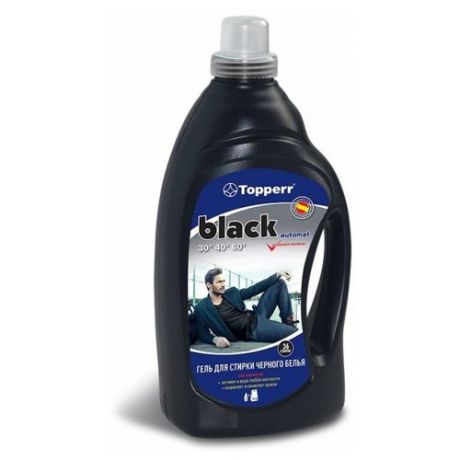 Гель для стирки Topperr BLACK А1615 2 л бутылка