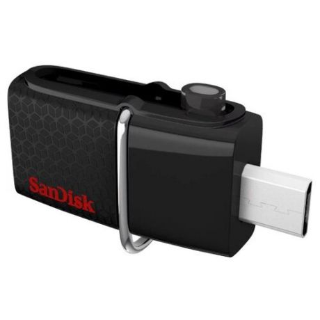 Флешка SanDisk Ultra Dual USB Drive 3.0 128GB черный