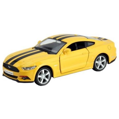 Легковой автомобиль RMZ City Ford Mustang 2015 (554029C) 1:32 127 см желтый