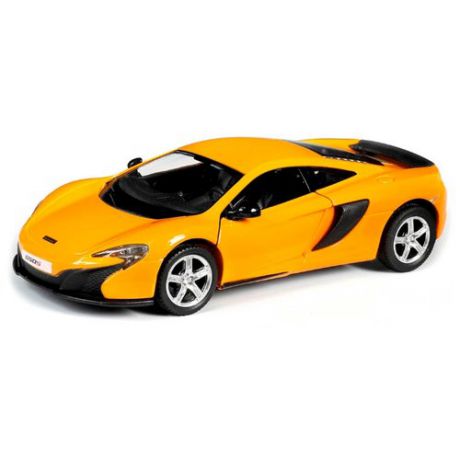 Легковой автомобиль RMZ City McLaren 650S (554992) 1:32 12.7 см желтый