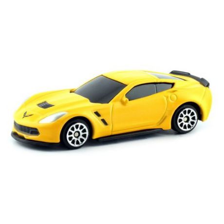 Легковой автомобиль RMZ City Chevrolet Corvette C7 (344033SM) 1:64 матовый желтый