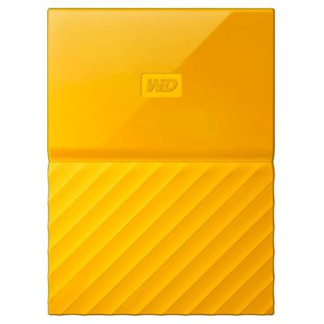 Внешний HDD Western Digital My Passport 2 ТБ желтый