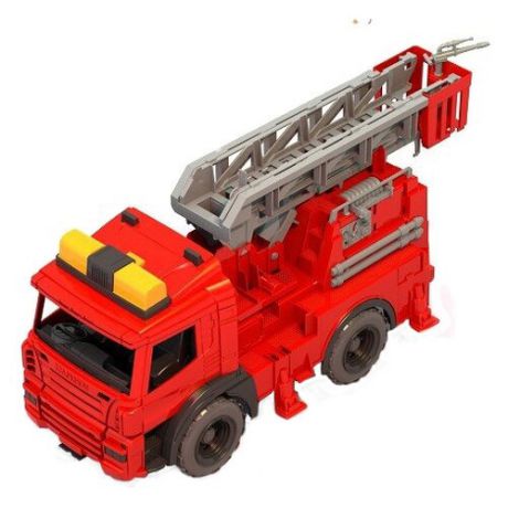 Пожарный автомобиль Нордпласт Спецтехника пожарная (203) 50 см красный/серый/желтый