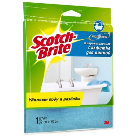 Салфетка микроволоконная для ванной Scotch-Brite MW-B