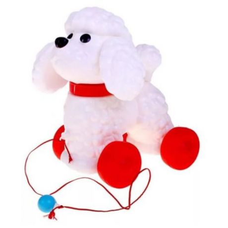 Каталка-игрушка Сима-ленд Фафик (585422) белый/красный