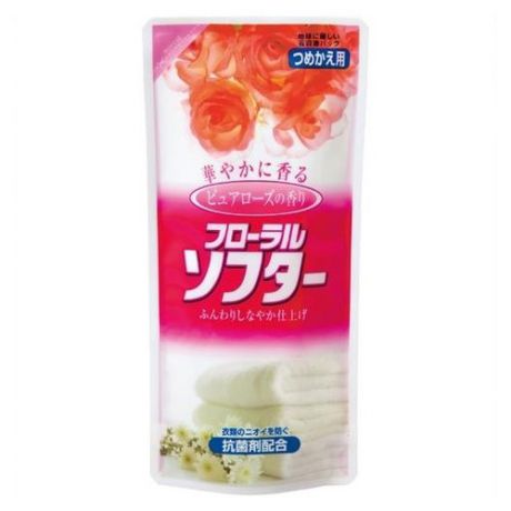 Кондиционер-ополаскиватель для белья с ароматом букета роз Nihon Detergent 0.5 л пакет
