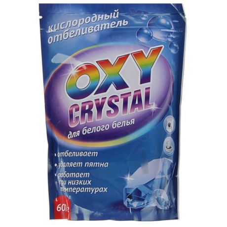 Greenfield Oxy crystal отбеливатель для белого белья 600 г пакет