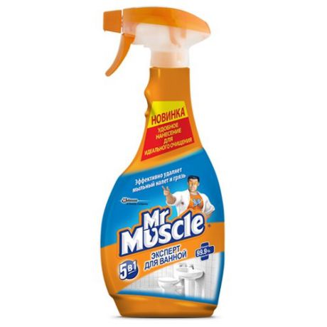 Mr. Muscle спрей для ванной 5в1 Эксперт 0.5 л