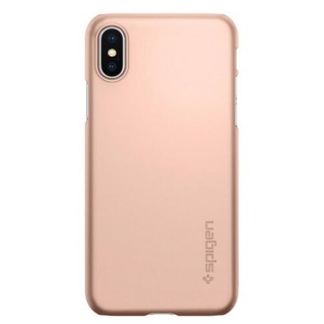 Чехол Spigen SGP-057CS22110 для Apple iPhone X розовое золото
