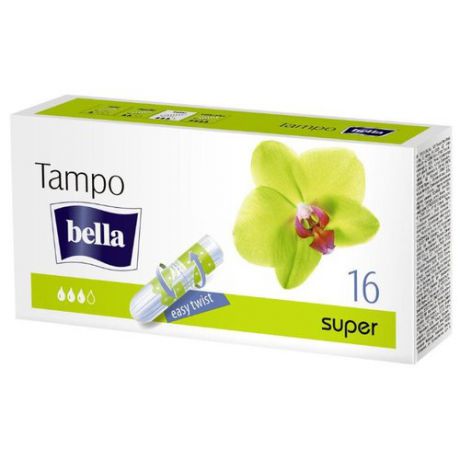 Bella тампоны Tampo super easy twist 16 шт.